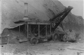 (DE BEERS CONSOLIDATED MINES, SOUTH AFRICA) Archive of approximately 280 remarkable photographs relating to DeBeers mining sites durin